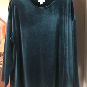 JJILL Plus Size Long Sleeve Top NWT